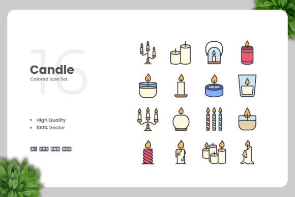 Candle Color Graphics