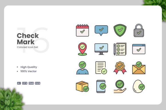 Checkmark Color Icons