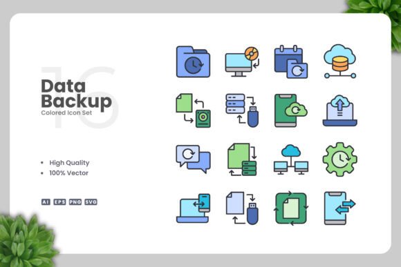 Data Backup Graphics for Crafters