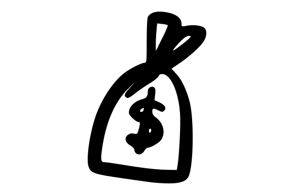 Money Bag Graphics for Branding and Marketing